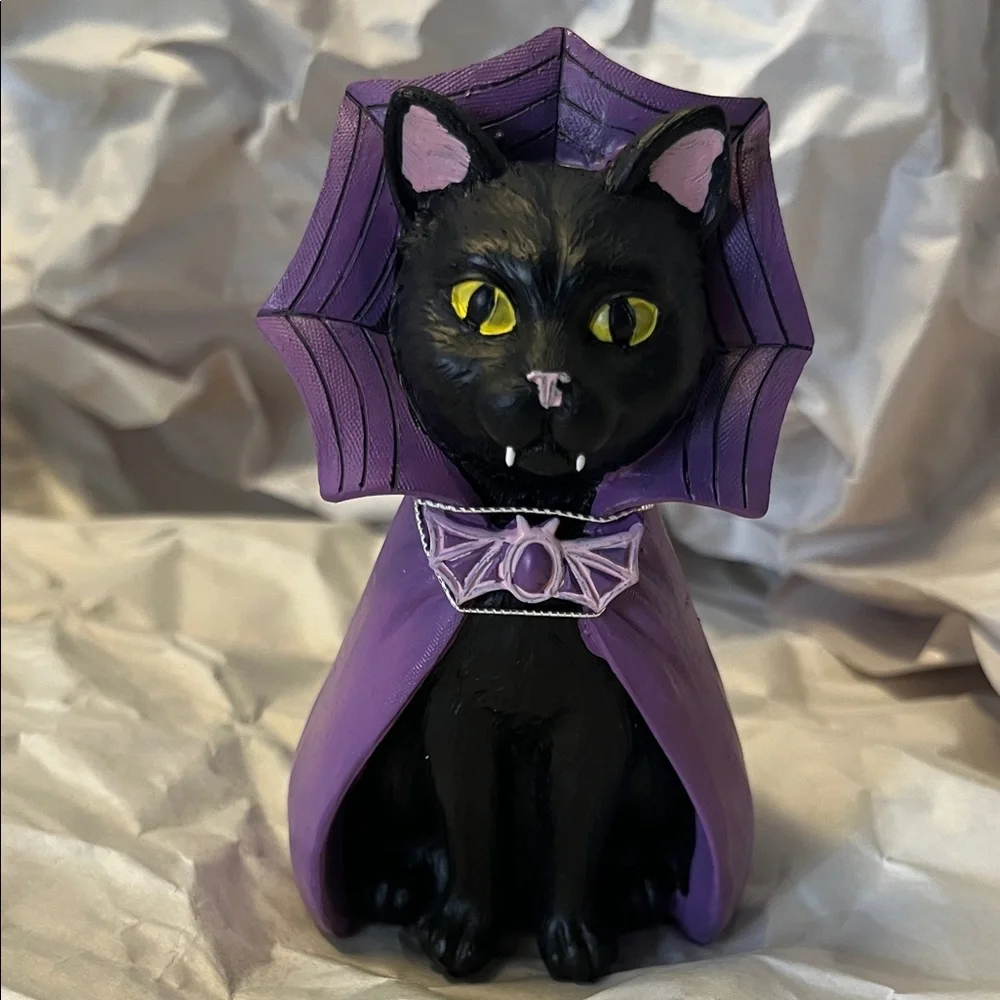 Mystical Catcula Purple and Black Cat Accessory